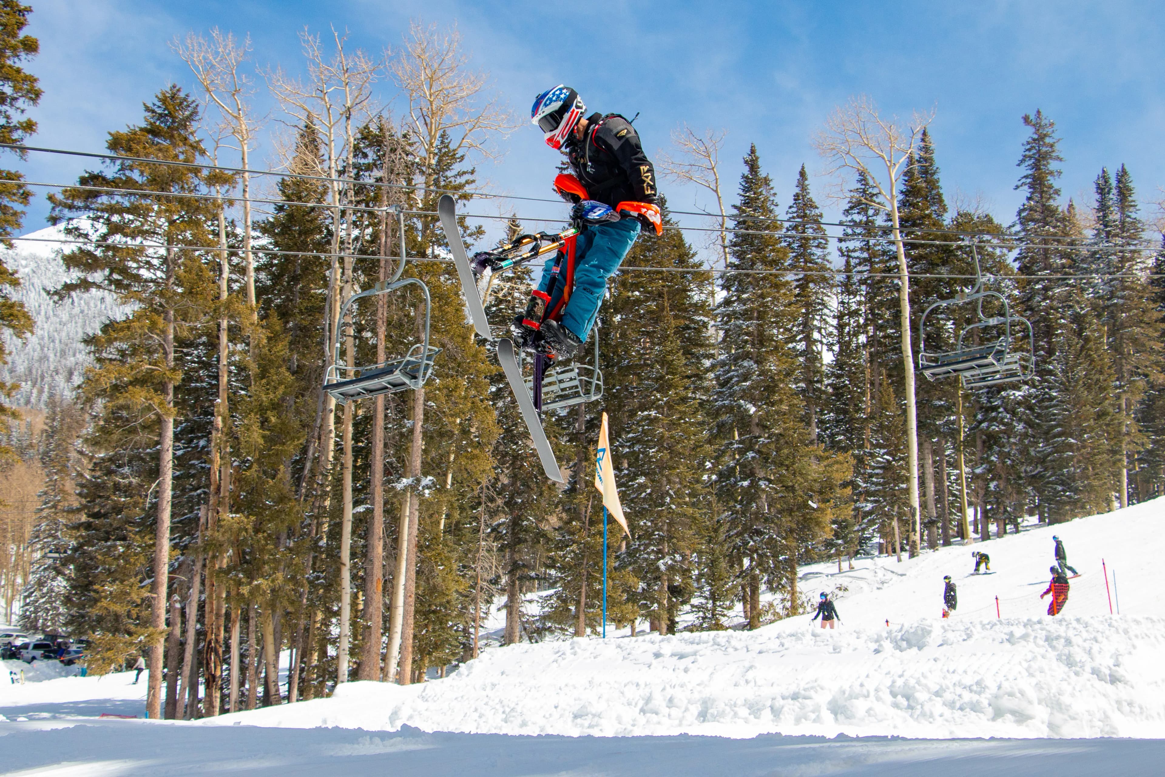 ASA Racing at Arizona Snowbowl 2025 - Heat start.