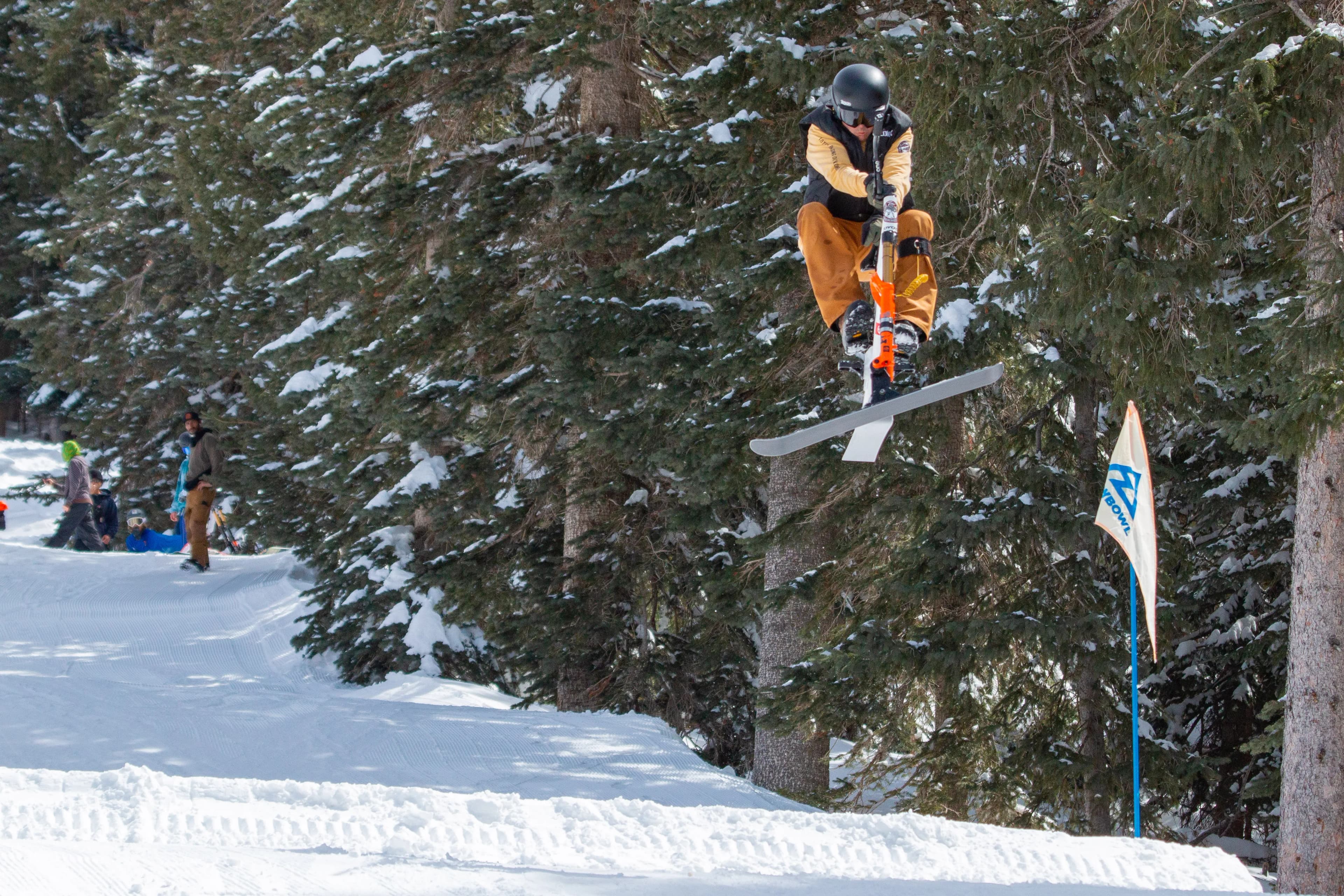ASA Racing at Arizona Snowbowl 2025 - High speed turn.